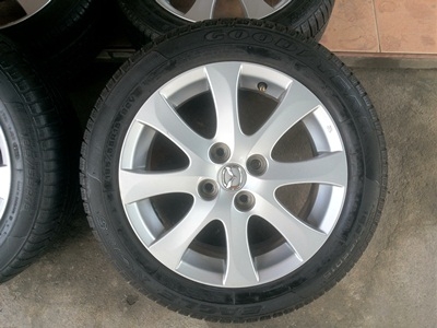 ขายล้อแม็กซ์ Mazda 2 ขอบ15 4/100 พร้อมยาง 4 ล้อ ขายล้อแม็กซ์ Mazda 2 ขอบ15 4/100 พร้อมยาง 4 ล้อ