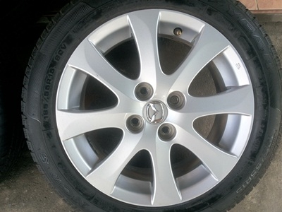 ขายล้อแม็กซ์ Mazda 2 ขอบ15 4/100 พร้อมยาง 4 ล้อ ขายล้อแม็กซ์ Mazda 2 ขอบ15 4/100 พร้อมยาง 4 ล้อ