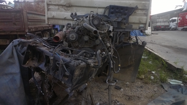 10ล้อดั้ม380แรง..ปี*54FM2PNLD-12912..รถอุบัติเหตุ..ขายตามสภาพ.