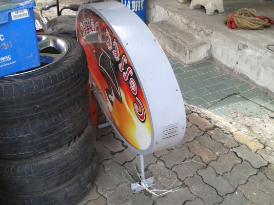 ป้ายไฟ 2 ด้าน 1200 บาท