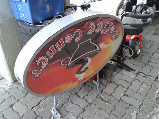 ป้ายไฟ 2 ด้าน 1200 บาท