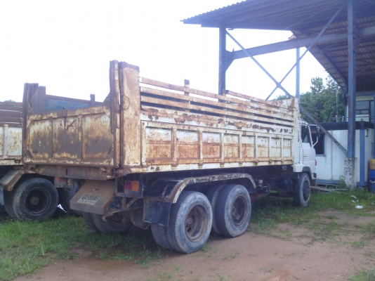 ขายด่วน Hino KT725 วางเครื่อง EH700 แบบ 2 เพลาดั้มมีสโลว์กลาง