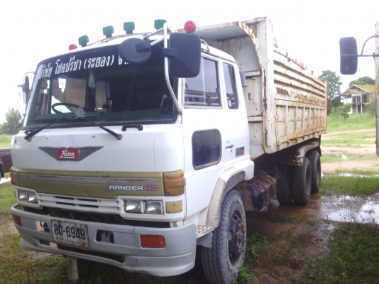 ขายด่วน Hino KT725 วางเครื่อง EH700 แบบ 2 เพลาดั้มมีสโลว์กลาง