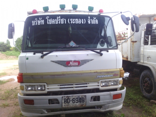 ขายด่วน Hino KT725 วางเครื่อง EH700 แบบ 2 เพลาดั้มมีสโลว์กลาง