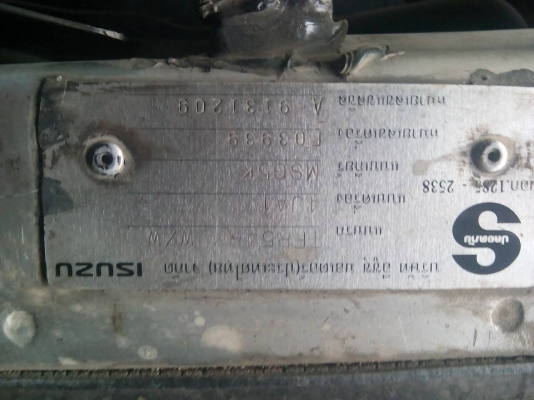 ขายเครื่อง 4ja1 พร้อมเกีย ว่างอยู่ในอีซุซุ TFR 4 ประตู เครื่องยังไม่ได้ยกลง ขาย 29500 บาท เครื่องมีใบ สนใจรองเครื่องได้ ขายเครื่อง 4ja1 พร้อมเกีย ว่างอยู่ในอีซุซุ TFR 4 ประตู เครื่องยังไม่ได้ยกลง ขาย 29500 บาท เครื่องมีใบ สนใจรองเครื่องได้