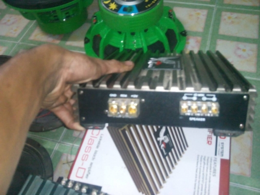 ขายเครื่องเสียงยกชุดเพลาเวอร์ใหม่มือหนึ่ง แต่ดอกมือสอง  ดอก12 โม ตามรายละเอียด ขาย 6500 บาท