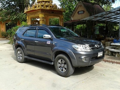 ขายรถสวยๆพร้อมใช้งาน 2007TOYOTA, FORTUNER 2.7V เบนซิน 4WD Top โฉม ปี05-08 สีเทาดำ เกียร์ออโต้ ทะเบียน ภูเก็ต