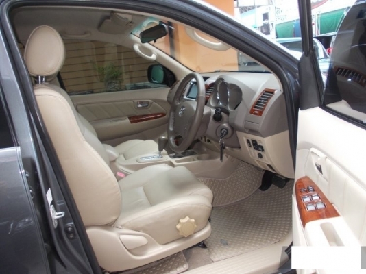 ขายรถสวยๆพร้อมใช้งาน 2007TOYOTA, FORTUNER 2.7V เบนซิน 4WD Top โฉม ปี05-08 สีเทาดำ เกียร์ออโต้ ทะเบียน ภูเก็ต