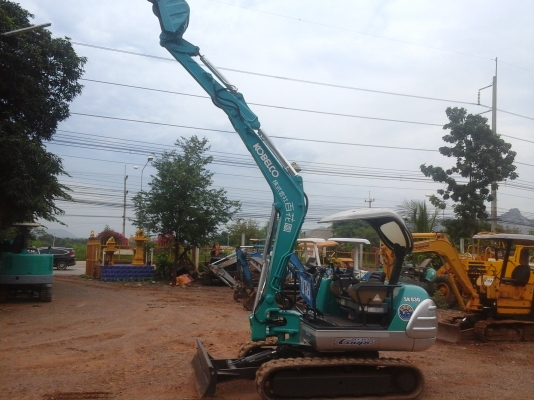 ขายรถขุด KOBELCO sk030รุ่นCoupe (เทียบเท่ามารค์ไฟล์-ซุปเปอร์FROM,japanไม่เคยใช้งานในไทยครับ!