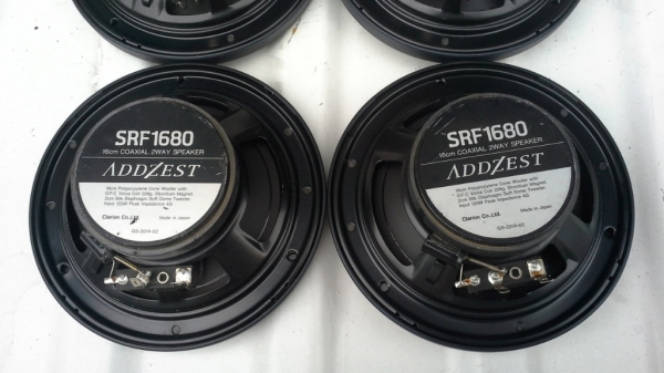 ลำโพง 6" ADDZEST SRF1680 แกนร่วมสองทาง Made in Japan ลำโพง 6" ADDZEST SRF1680 แกนร่วมสองทาง Made in Japan