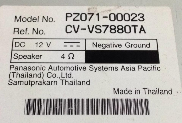 ขออนุญาติ ขาย 2 Din Panasonic DVD GPS ติดรถ camry ปี 2011 ครับ ขออนุญาติ ขาย 2 Din Panasonic DVD GPS ติดรถ camry ปี 2011 ครับ