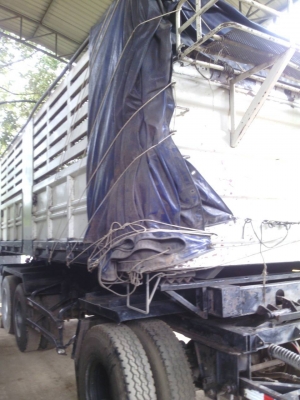 ขายรถบรรทุก 24 ล้อพ่วงแม่-ลูกดัมพ์ HINO MEGA 380 แรงม้าปี 2552 ราคา 2700000