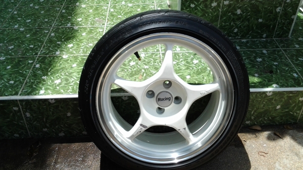 ขายเอาไปทำล้ออะไหล่ได้คัรับ 4รู100 17"