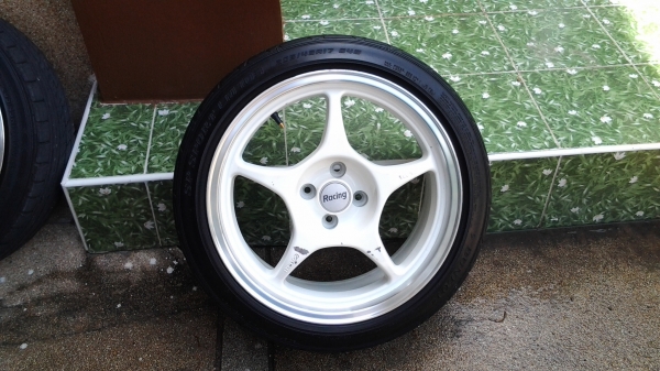 ขายเอาไปทำล้ออะไหล่ได้คัรับ 4รู100 17"