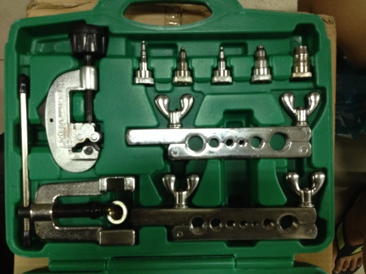 ชุดบานท่อแอร์ wynn's เครื่องเบ่งท่อ (มาตราวัดแบบเมตรและนิ้ว)