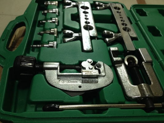 ชุดบานท่อแอร์ wynn's เครื่องเบ่งท่อ (มาตราวัดแบบเมตรและนิ้ว)