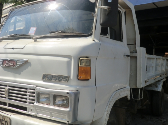 รถฮีโน่ KM 505 ดัมพ์ 5 คิว รถพร้อมใช้งานทะเบียนเต็ม