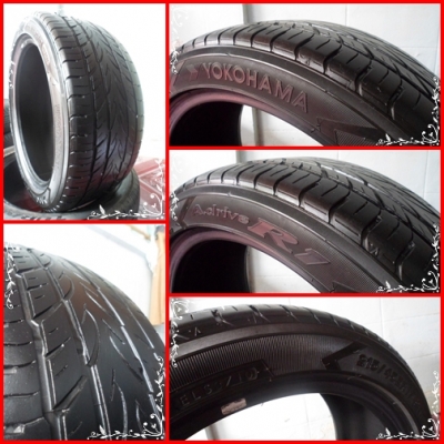 ยาง215.45.17'yokohama.Adive.R1.ปี3710เศษ1เส้น.ไม่มีป่ะ1,000฿