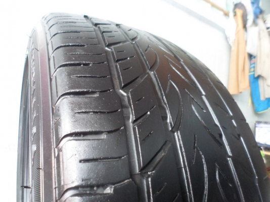 ยาง215.45.17'yokohama.Adive.R1.ปี3710เศษ1เส้น.ไม่มีป่ะ1,000฿