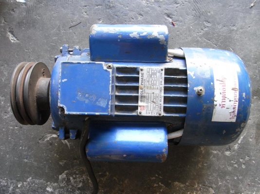 ขายมอเตอร์ 2HP 1400 RPM. 2 สาย ของจีน สภาพสวย ใช้ทองแดงทนความร้อนพันใหม่