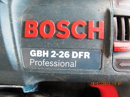 สว่าน Bosch GHB 2-26 DFR มีมาขาย2ตัวยกกล่องอุปกรณ์ครบ ใหม่ๆถูกๆครับ