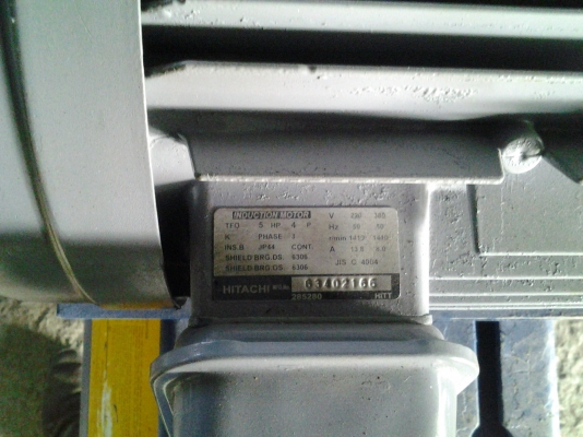 ปั๊มลม puma 5 แรง มือ2 สภาพ เนี๊ยบมากๆ ขนาดความจุถัง 280 ลิตร ทำลมได้สูงสุด 14 บาร์ ไฟ 3 เฟส รับประกัน6เดือน สินค้าอยู่พุทธมลฑลสาย4 สนใจติดต่อ 081-5266979