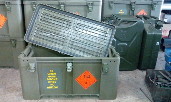 ขายลังทหาร&amp;ถังน้ำมันสำรอง