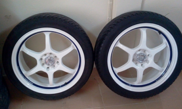 ขายล้อ17 4รู114,100 ล้อใหม่ยางดี