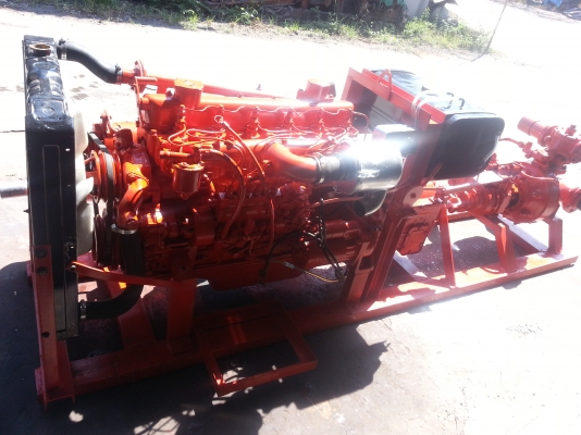 ขายเครื่องสูบน้ำแบบอัดแรงขนาดเข้า4นิ้วสองทางเข้าออก3นิ้ว