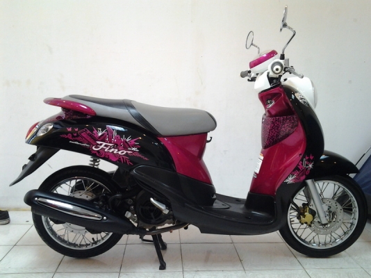 ขายถูก FINO ปี54 19500 เดิมๆสวยๆ สีวิ้งๆ