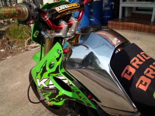 รายละเอียด ขาย KSR วิ่ง 6,000 โล ของแต่งเพียบ ทะเบียนพร้อมโอน ราคา 38,000 ต่อรองได้