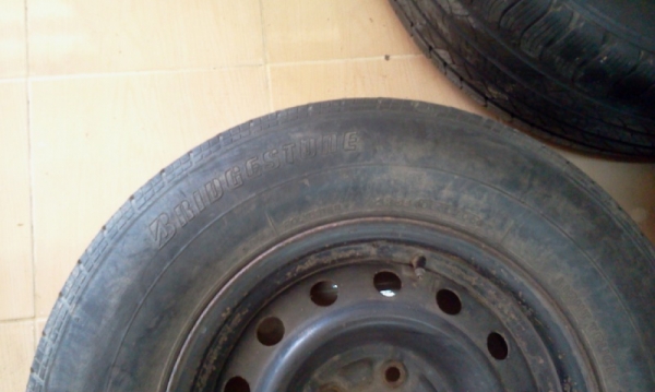 ขายล้อกระทะ 15 พร้อมยางดี 5 รู 114