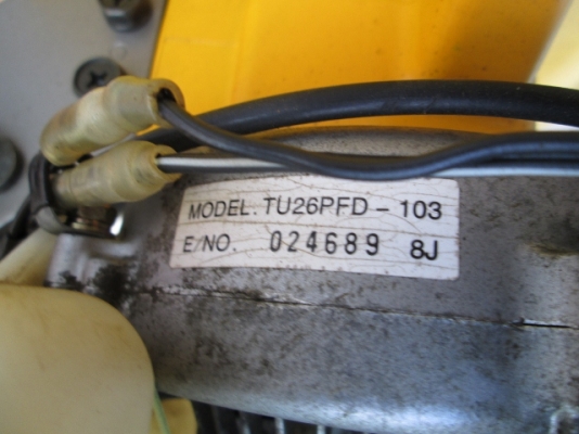 รหัส:12000986เครื่องพรวนดินใช้เครื่องเบนซินขนาด2.5PSเครื่องTU26PFDโรตารี่กว้าง25cm.www.nihonmono.com