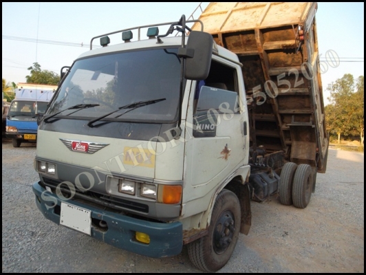 ขายด่วน รถบรรทุก 6 ล้อดั้ม HINO FB2W 120 แรง (ซุบเปอร์เสี่ย) ห้างแท้ สภาพเดิมๆ พร้อมใช้งาน ราคาสุดคุ้ม