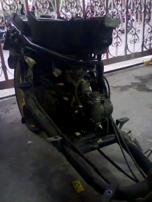 ขายโครง แคร้ง เล่ม mio2ตา ปี2012