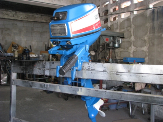 ยามาฮ่า 8 แรง ทองขาว หางสั้น