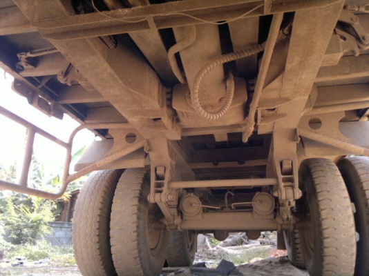 ขายรถพ่วงแม่-ลูก 22 ล้อ 2 เพลา ดั้ม กระบะเหล็กคอกเกษตร HINO F18 วางเครื่อง.P11C เบรคทิปฟี้ คานหน้า ZM รถสวยพร้อมใช้