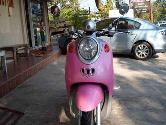 ขาย Fino สภาพนางฟ้า รถผู้หญิงใช้ เครื่องเดิม ๆสีชมพูหวานแหวว ราคา 17,900 ต่อรองได้