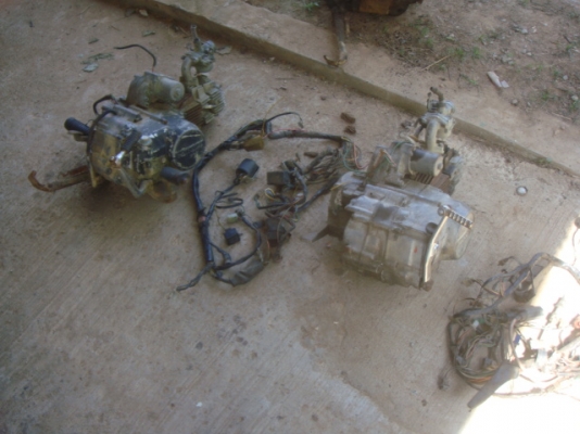 ขายเครื่องรถดีม100สตาร์มือพร้อมชุดไฟคาบู