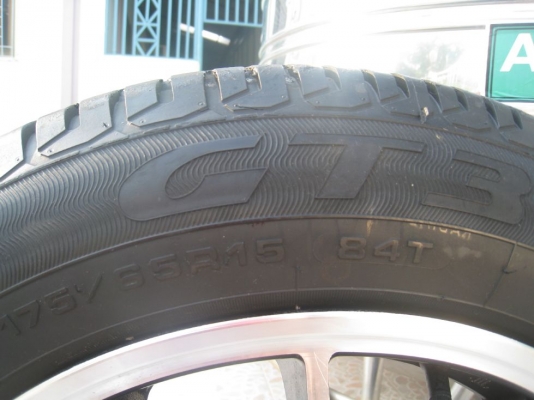 ขายล้อแม็ก Lenso Samurai sc-01 15"x6.5" et 38 4รู100+ ยางปี 10,11 (081-3747940)