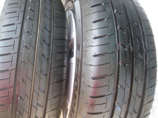 ขายกะทะล้อ mitsubishi  mirage 14"  4/100  +ยางปี 12+ฝาครอบ (081-3747940)