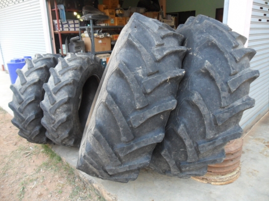 ขายแล้ว ยางรถไถถอด\%โอตานิ หลัง18.4-30 ปี10..ขอให้เดินทางโดยสวัสดิภาพครับ