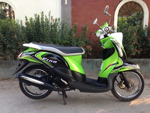 ขายfinoสีเขียวดำปี2555