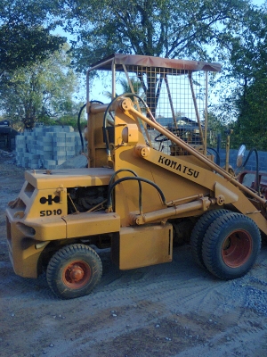 ขายรถตัก  komatsu  sd  10