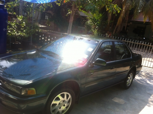 ็้Honda Accord2.0 ปี91 เครื่องเกียร์ช่วงล่างดีมาก แอร์เย็น สีสวย