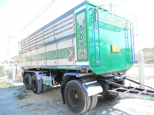 ขายด่วนลูกพ่วง 3เพลา 12ล้อ ดั้ม,สภาพดี,ราคากันเอง