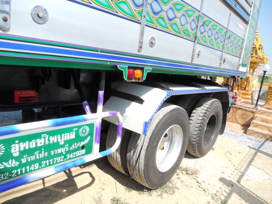 ขายด่วนลูกพ่วง 3เพลา 12ล้อ ดั้ม,สภาพดี,ราคากันเอง