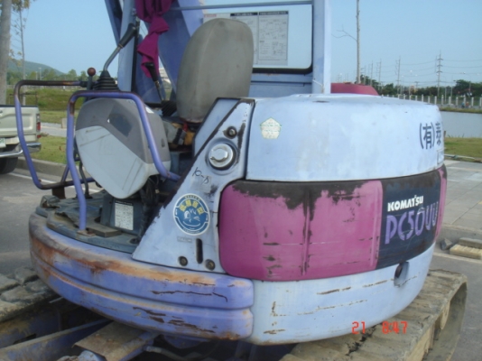 ขาย รถแบคโค komatsu Pc 50 uu รถเก่านำเข้า