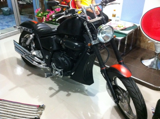 ขาย TA200 แต่ง Sportter (ดำด้าน) ทะเบียนแท้ เลขตอง