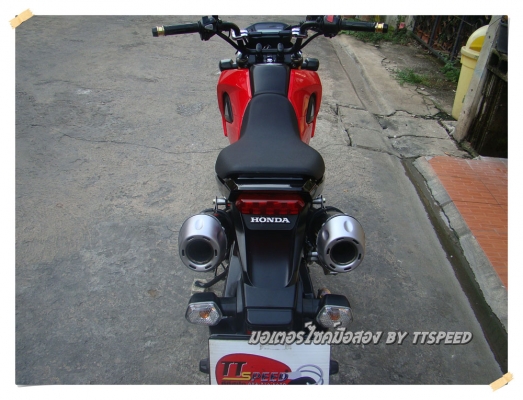 ขาย MSX 125 ท่อคู่ RPG เครื่องเดิมรถปี 56 เล่มครบ